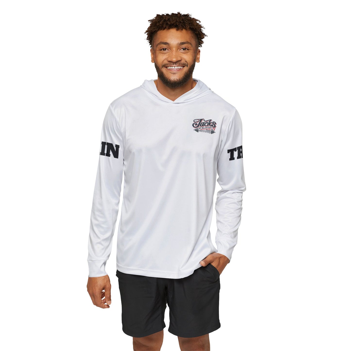 JOAS Warmup Hoodie - Train Hard White